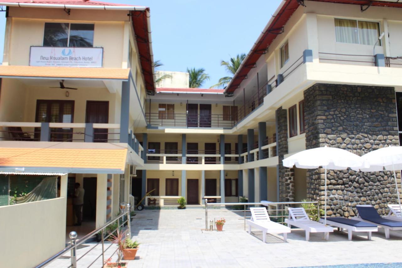 New Kovalam Beach Hotel Luaran gambar